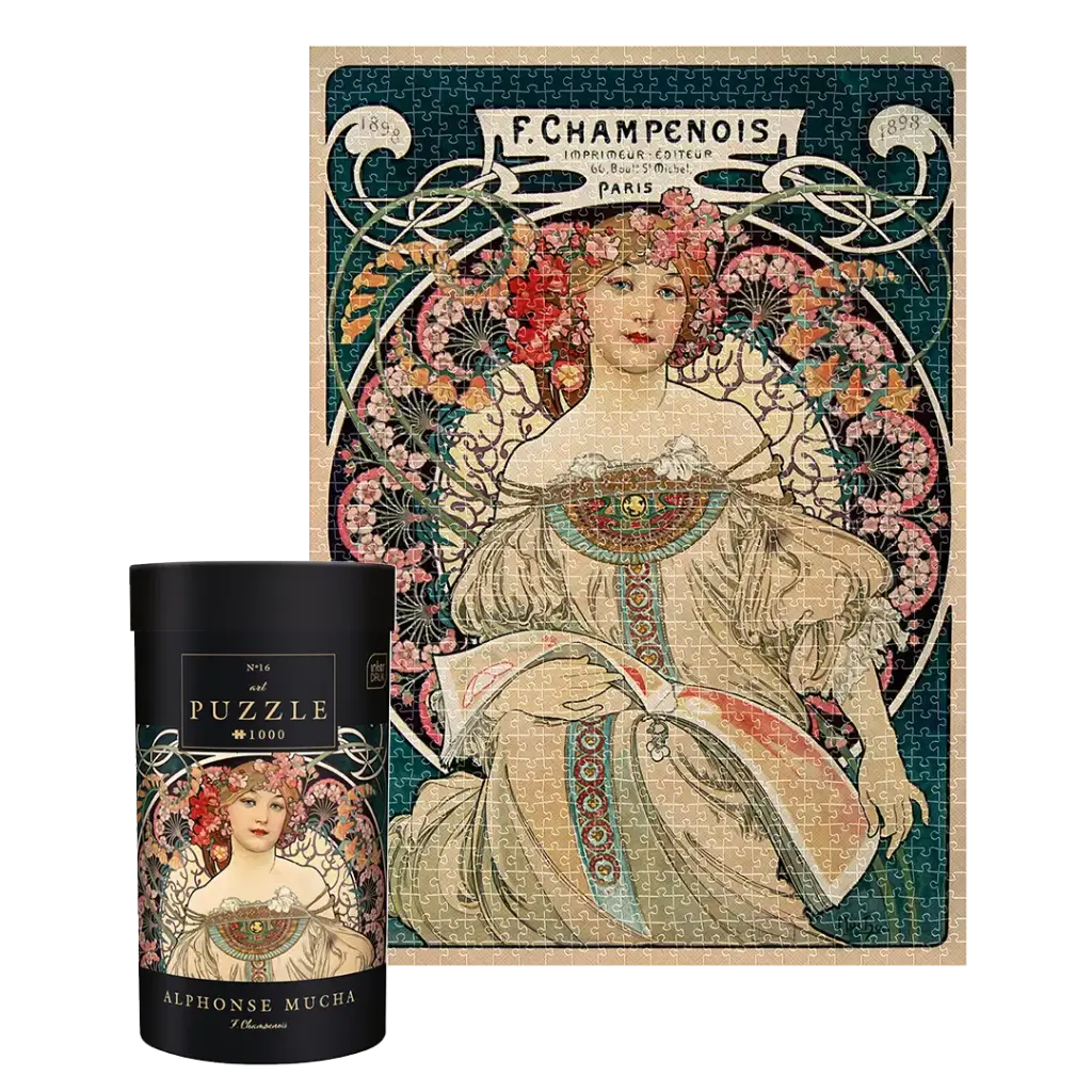 INTERDRUK - PUZZLE 1000 - ART 16 MUCHA