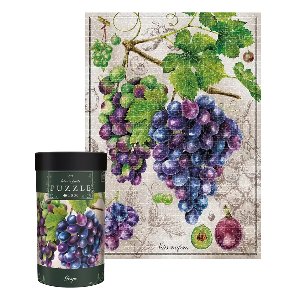 INTERDRUK - PUZZLE 1000 - BOTANIC FRUITS 3 GRAPE