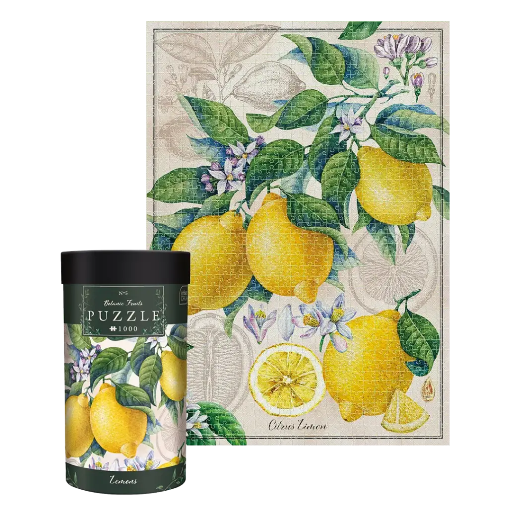 INTERDRUK - PUZZLE 1000 - BOTANIC FRUITS 5 LEMONS