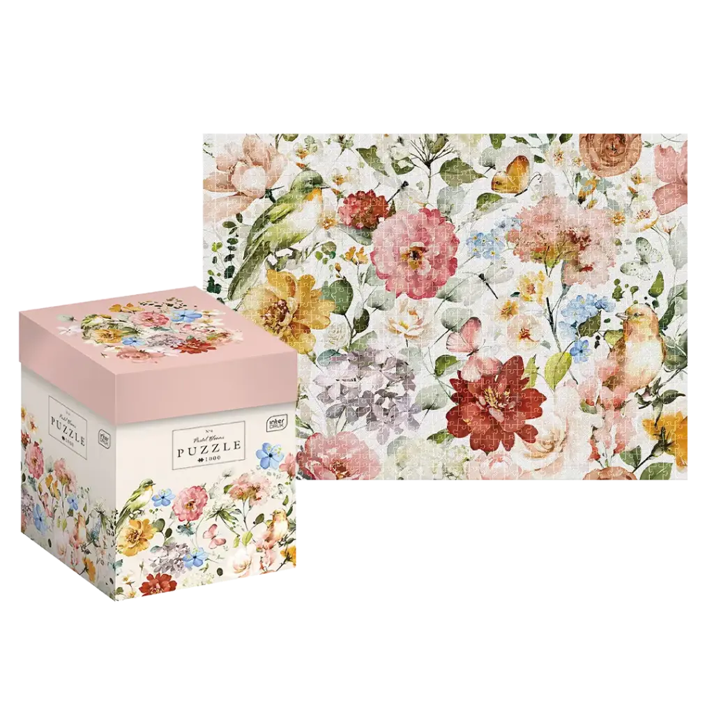 INTERDRUK - PUZZLE 1000 BOX - FLOWERS 4