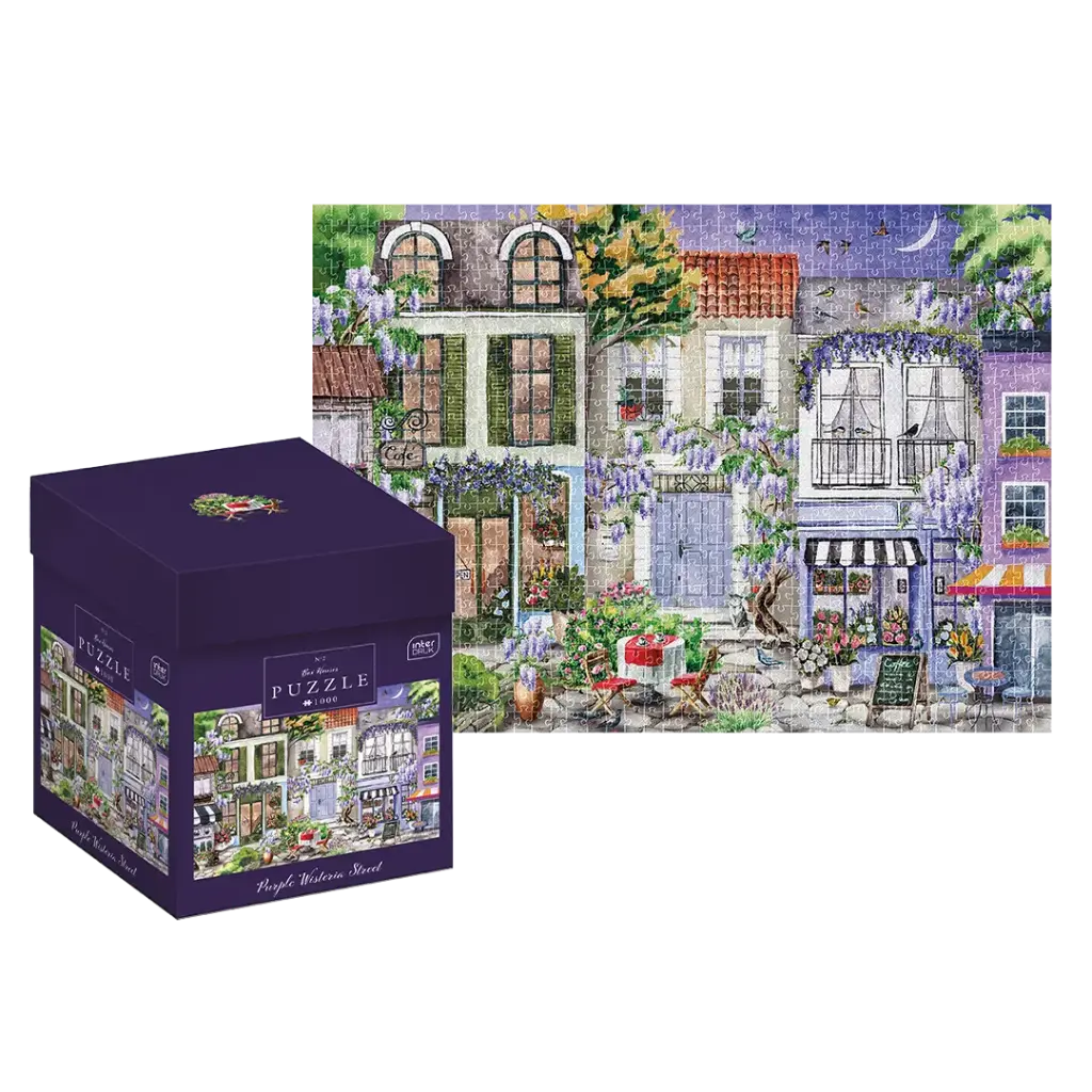INTERDRUK - PUZZLE 1000 BOX - HOUSES 2