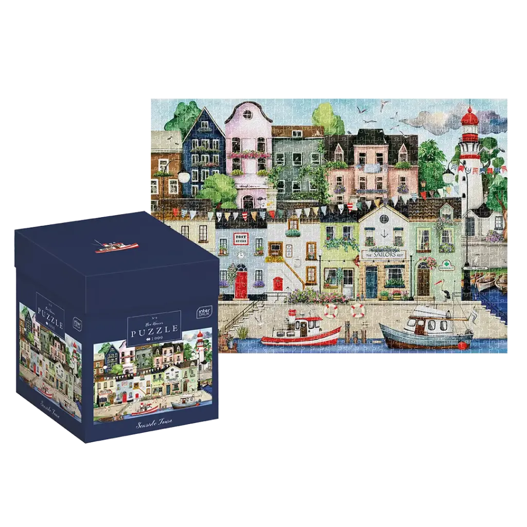 INTERDRUK - PUZZLE 1000 BOX - HOUSES 4