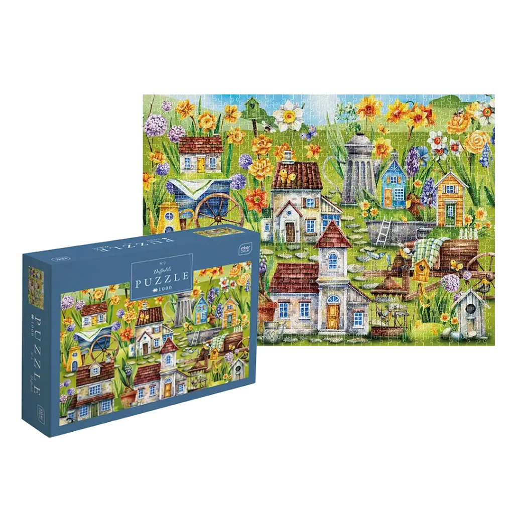 INTERDRUK - PUZZLE 1000 - HOUSES 3
