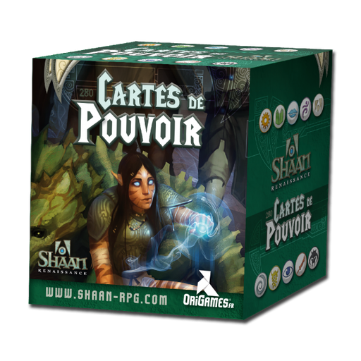 [01065] SHAAN - Deck de Cartes Pouvoirs 1