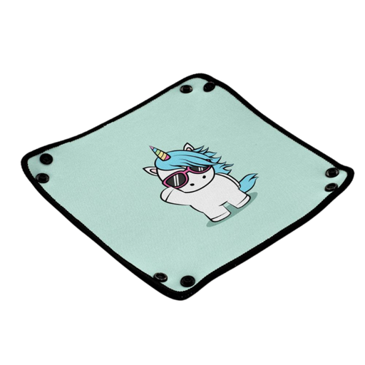 [01398] Dice Tray - Small Hello Unicorn
