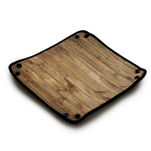[01419] Dice Tray - Wood Texture