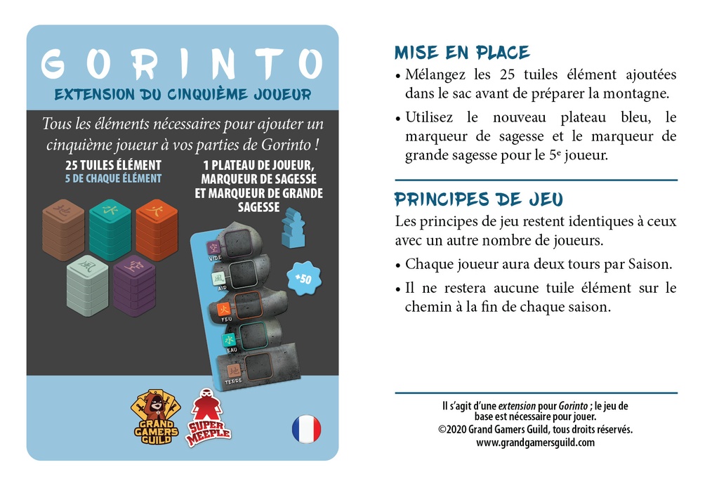 GORINTO - Ext.5ème Joueur (DS)