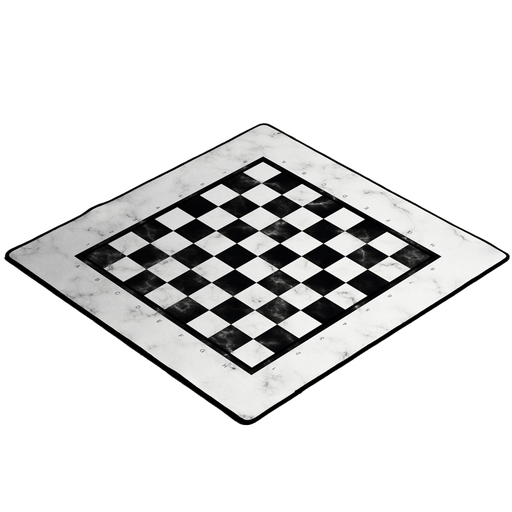 [01535] PLAYMAT Chess White 40x40