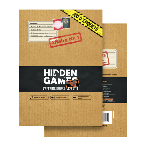 [01988] HIDDEN GAMES - L'Affaire Bourg-le-Petit
