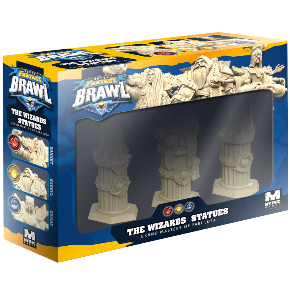 SUPER FANTASY BRAWL - The Wizards' Statues (DS)