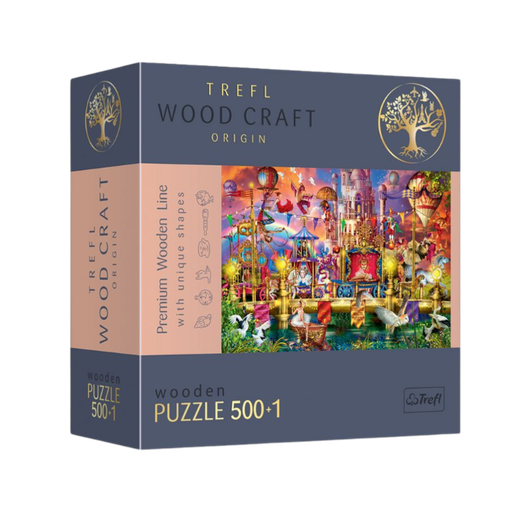 [02131] Wooden Puzzle 500 pcs - Magic World