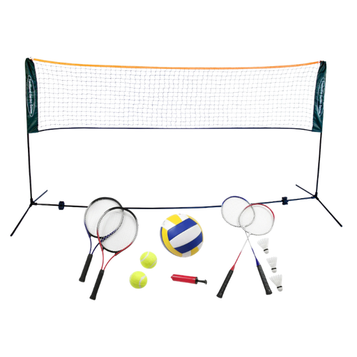 [02225] Badminton Volley Ball Tennis Play Set 6m