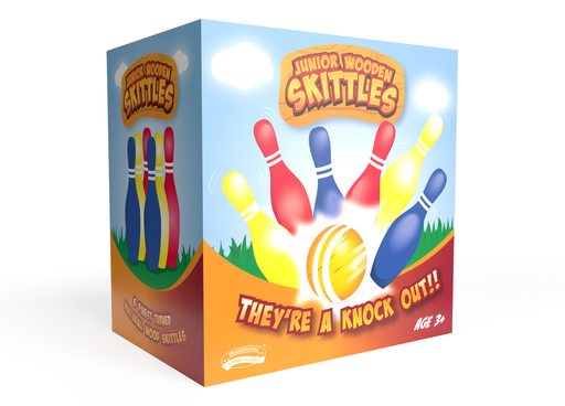 [02226] Junior Wooden Skittles