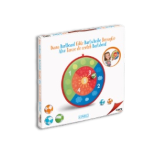 [02575] CAYRO SAFETY DARTBOARD SUN WITH BALLS