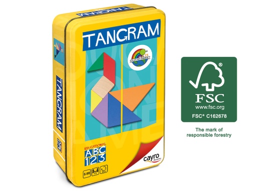 [02588] CAYRO TANGRAM WITH METAL BOX