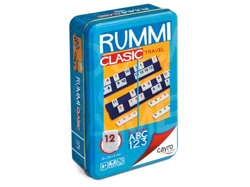 [02589] CAYRO RUMMI CLASIC TRAVEL METAL BOX