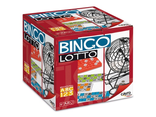 [02605] CAYRO BINGO WITH METAL CAGE