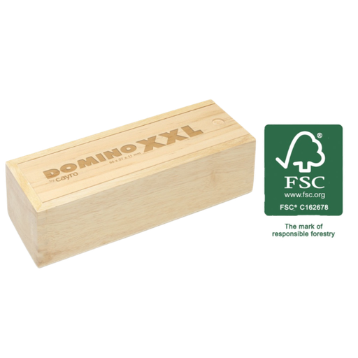 [02609] DOMINO XL WITH WOODEN BOX
