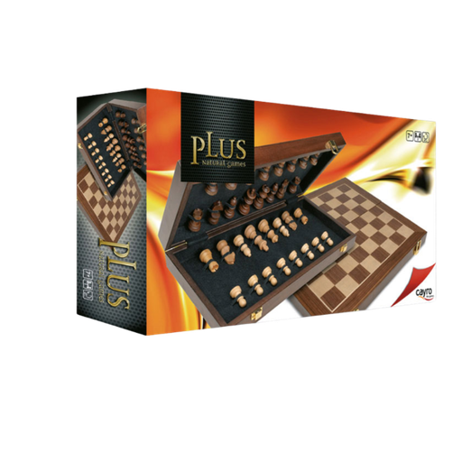 [02632] CAYRO INLAID CHESS SET PLUS (P.N.)