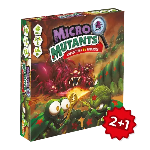 [00488] MICRO MUTANTS (RUSSOPTÈRES VS ARAKNOÏDS) (2+1)