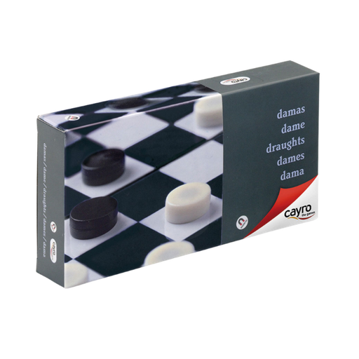 [02318] CAYRO MAGNETIC DRAUGHTS SMALL