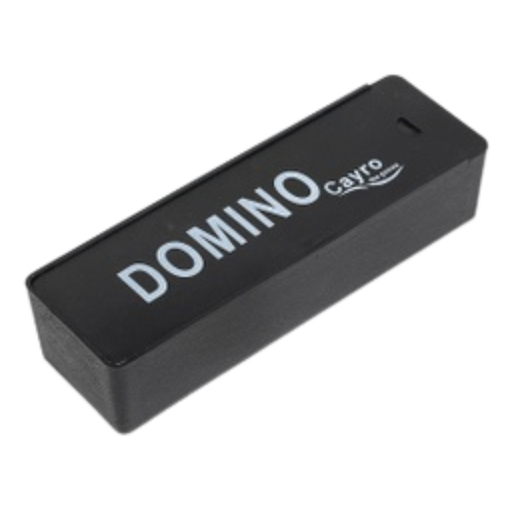 [02376] BASIC DOMINO WITH PLASTIC BOX