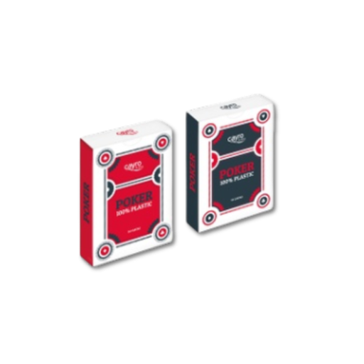 [02535] POKER CARDS 100% PLASTIC
