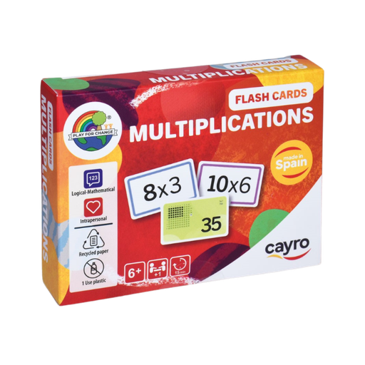 [02537] CAYRO FLASH CARDS - Multiplications