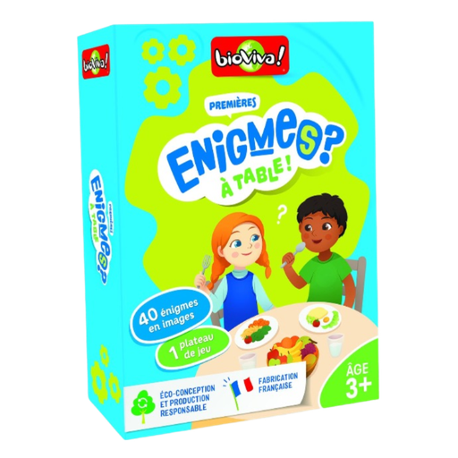 [02769] BIOVIVA - PREMIÈRES ÉNIGMES - A TABLE !