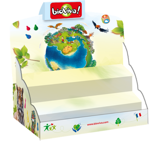 [02845] BIOVIVA - DISPLAY CARTON (54 DÉFIS NATURE OU 24 ÉNIGMES)