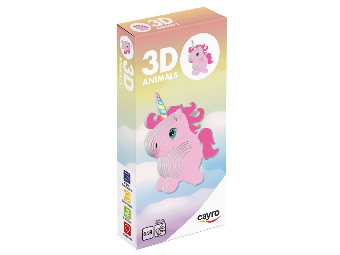 CAYRO UNICORN PUZZLE 3D