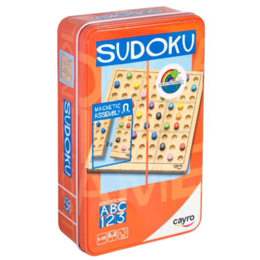 [02685] CAYRO SUDOKU METAL BOX (FSC WOOD)