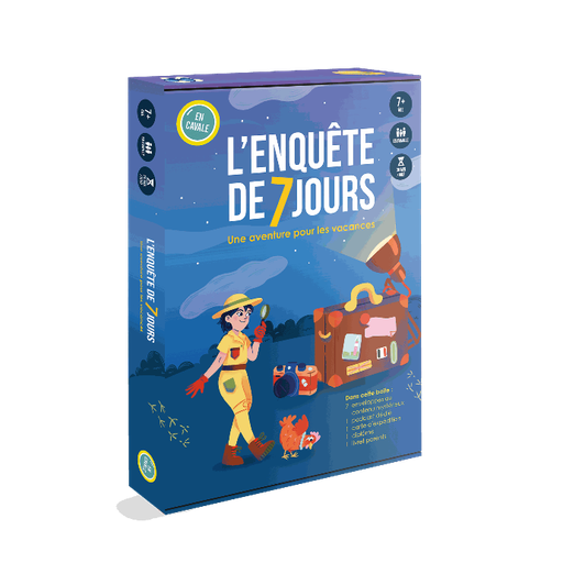 [02961] L'ENQUÊTE DE 7 JOURS - LE VOYAGE AUTOUR DU MONDE
