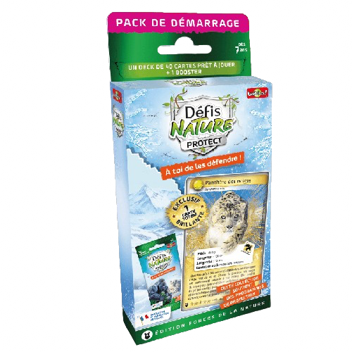 [03037] BIOVIVA - DÉFIS NATURE PROTECT - PACK DE DÉMARRAGE - PANTHÈRE DES NEIGES
