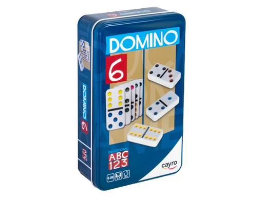 [03250] CAYRO - DOMINO DOUBLE 6 COLOR
