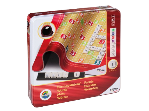 [03252] CAYRO - WORDS GAME METAL BOX