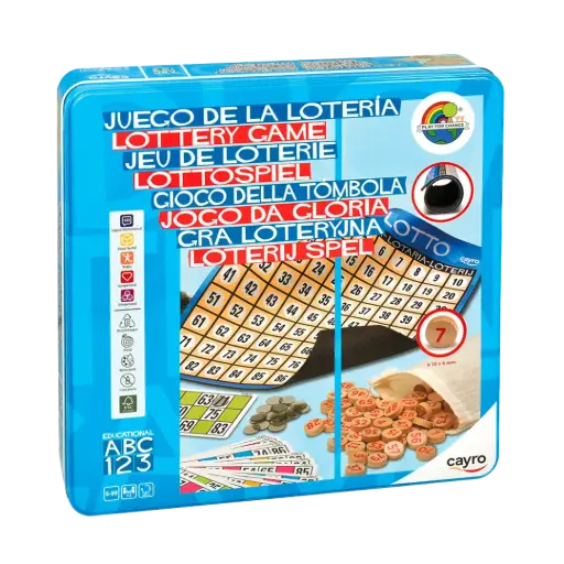 [03253] CAYRO - LOTTERY GAME METAL BOX