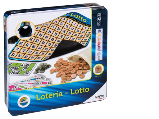 [03253] CAYRO - LOTTERY GAME METAL BOX