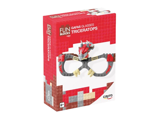 [03264] CAYRO - TRICERATOPS GLASSES FUN BLOCKS