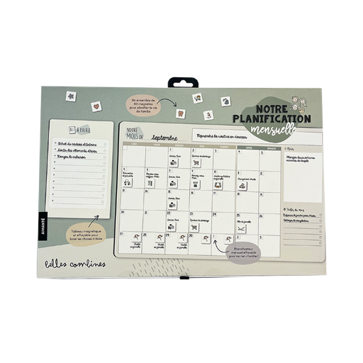 [03335] COFFRET - NOTRE PLANIFICATION MENSUELLE