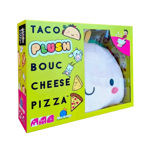 [03416] TACO PLUSH BOUC CHESSE PIZZA FR