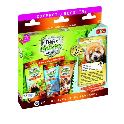 [03472] BIOVIVA - COFFRET 3 BOOSTERS PANDA ROUX