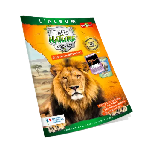 [03474] BIOVIVA - ALBUM DE CLASSEMENT - LION D'AFRIQUE