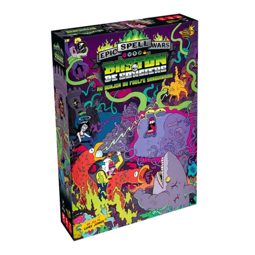 [03483] ÉPIC SPELL WARS - BASTON DE SORCIÈRS -  AU DONJON DU POULPE SANGUINAIRE