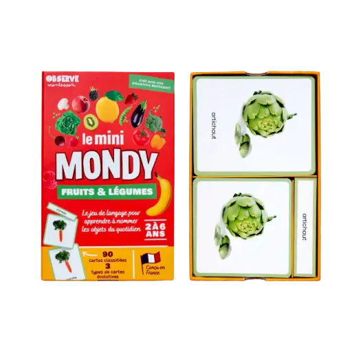 [03601] OBSERVE - LE MINI MONDY - FRUITS & LÉGUMES