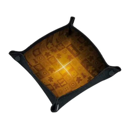 [03667] DICE TRAY - SIGNATURE AMBRE