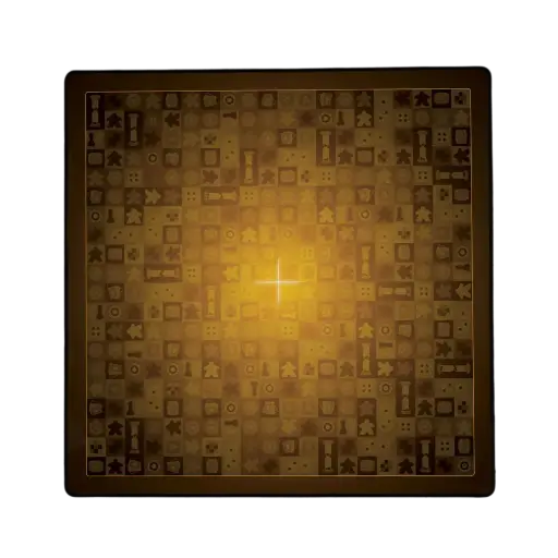 [03674] TAPIS 60X60 - SIGNATURE - AMBRE