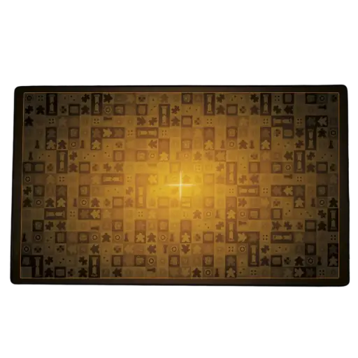 [03680] PLAYMAT 60X100 - SIGNATURE - AMBRE