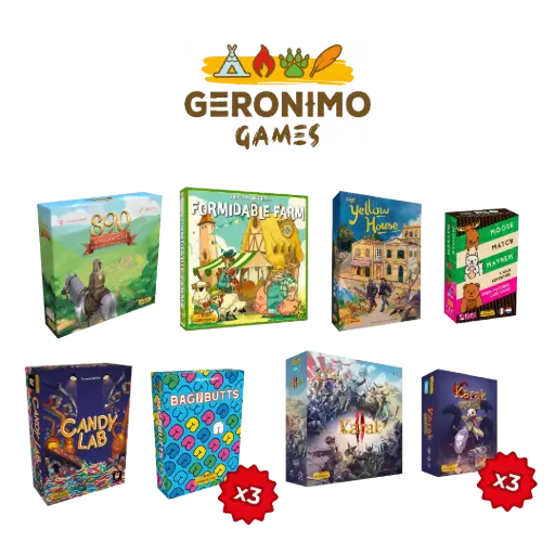 OFFRE GERONIMO GAMES - STANDARD - DÉBUT 2026