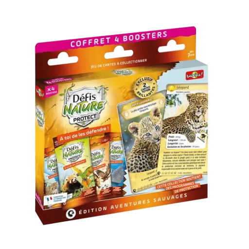 [03780] BIOVIVA - COFFRET 4 BOOSTERS LÉOPARD